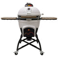 Vision Grills Elite Series XR402 Deluxe Kamado White - AP1-T11