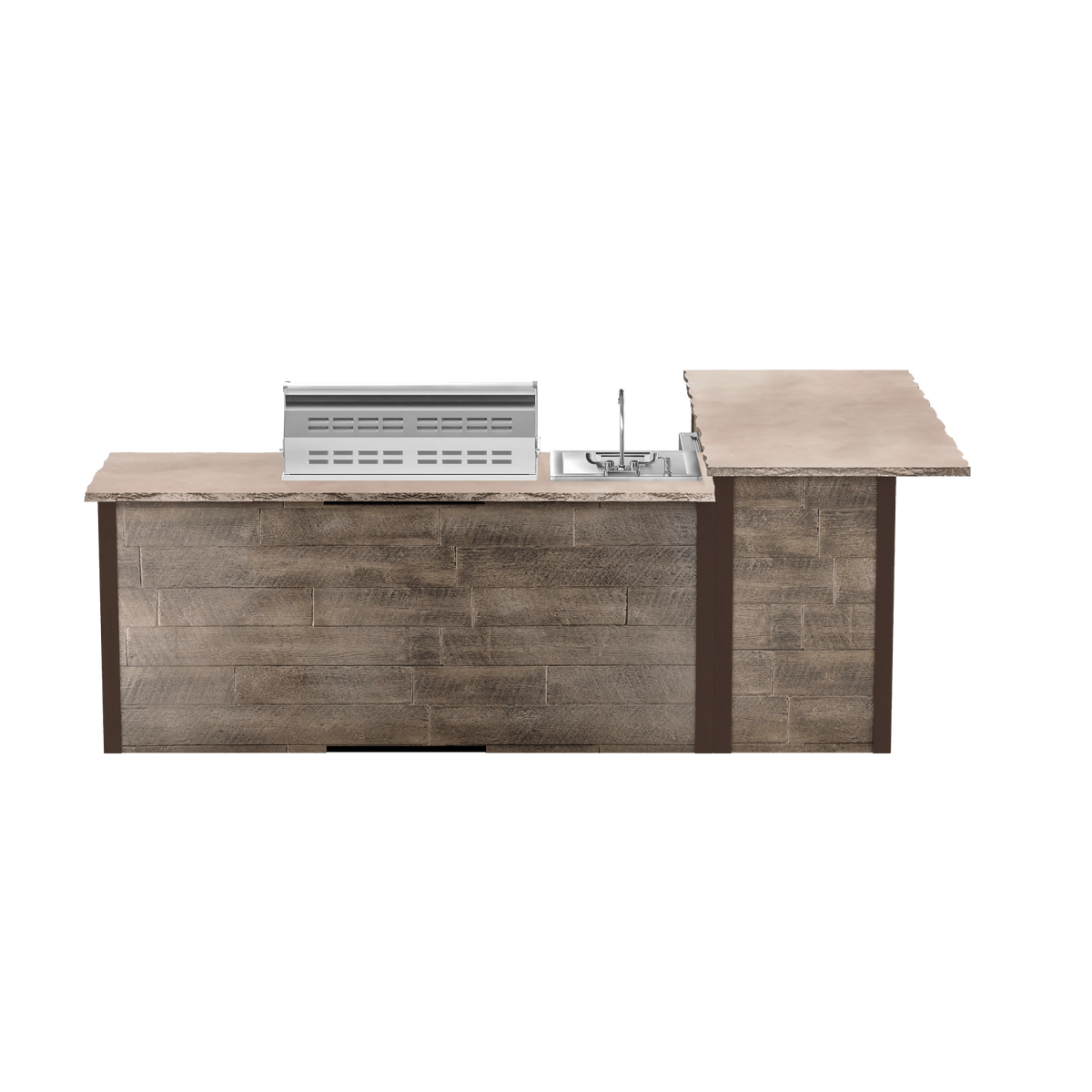 Weathered Wood Brown, Left