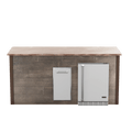 RTA Outdoor Living 7 Foot Refrigeration Bar with Waste Bin
