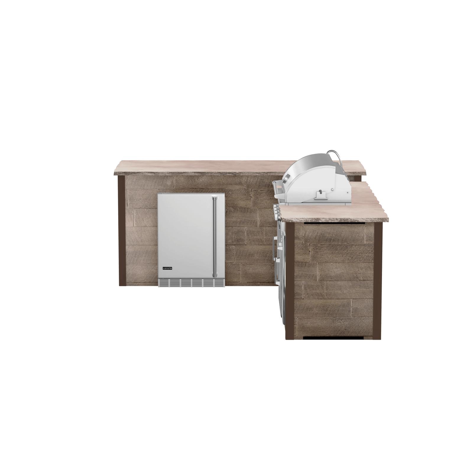 Weathered Wood Brown, Left