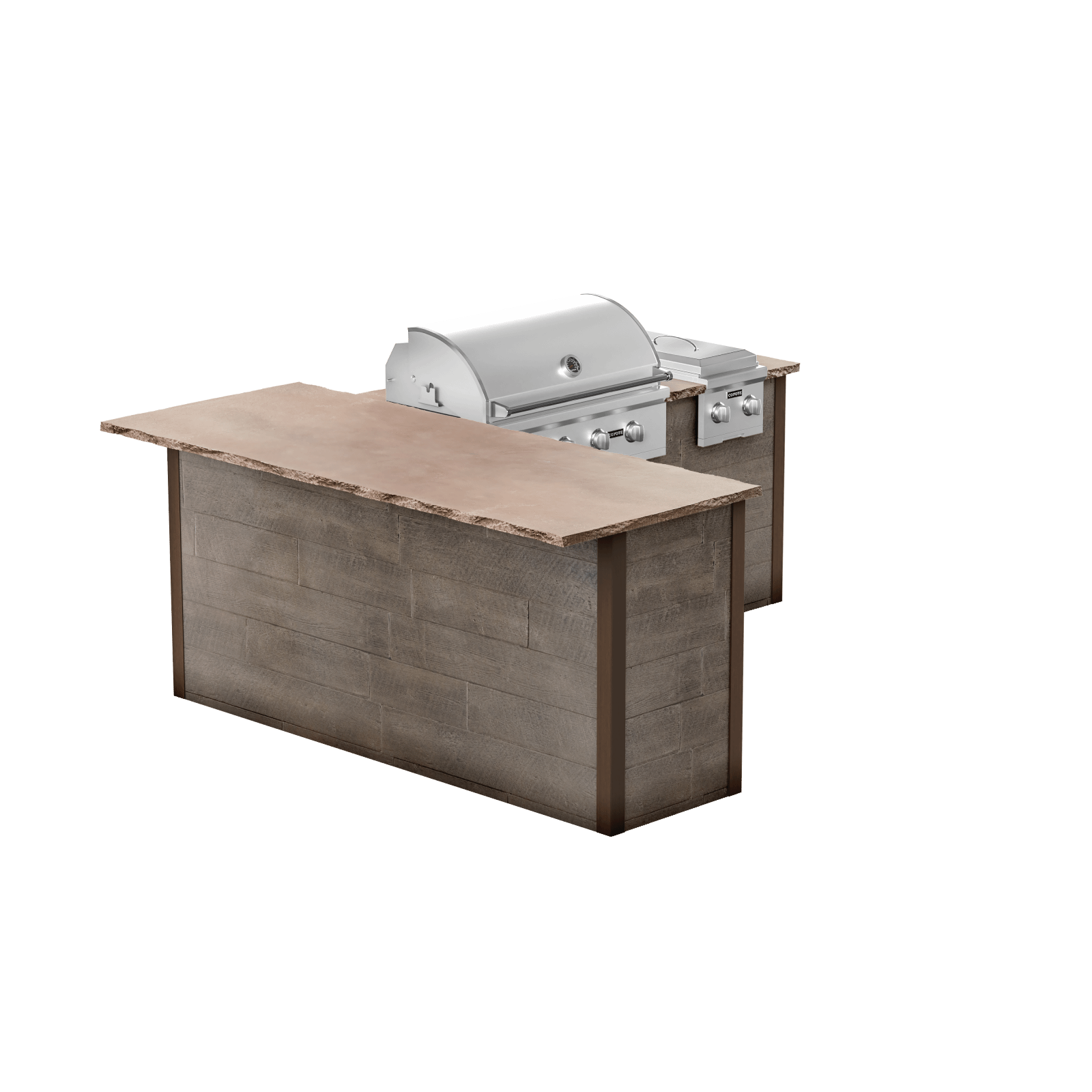 Weathered Wood Brown, Left