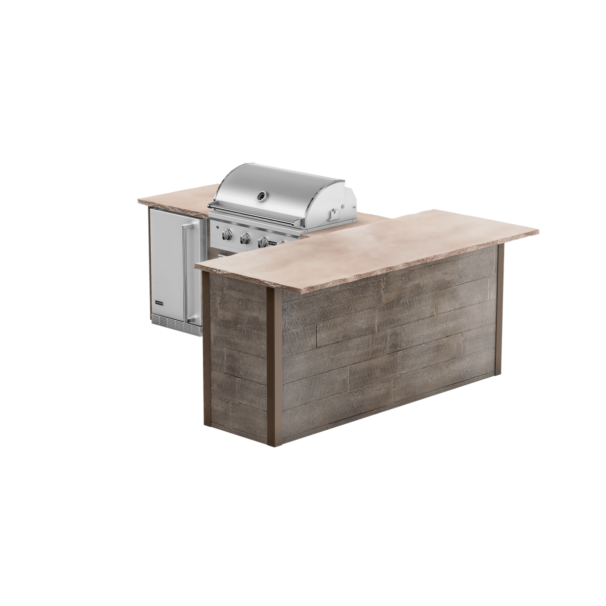 Weathered Wood Brown, Right