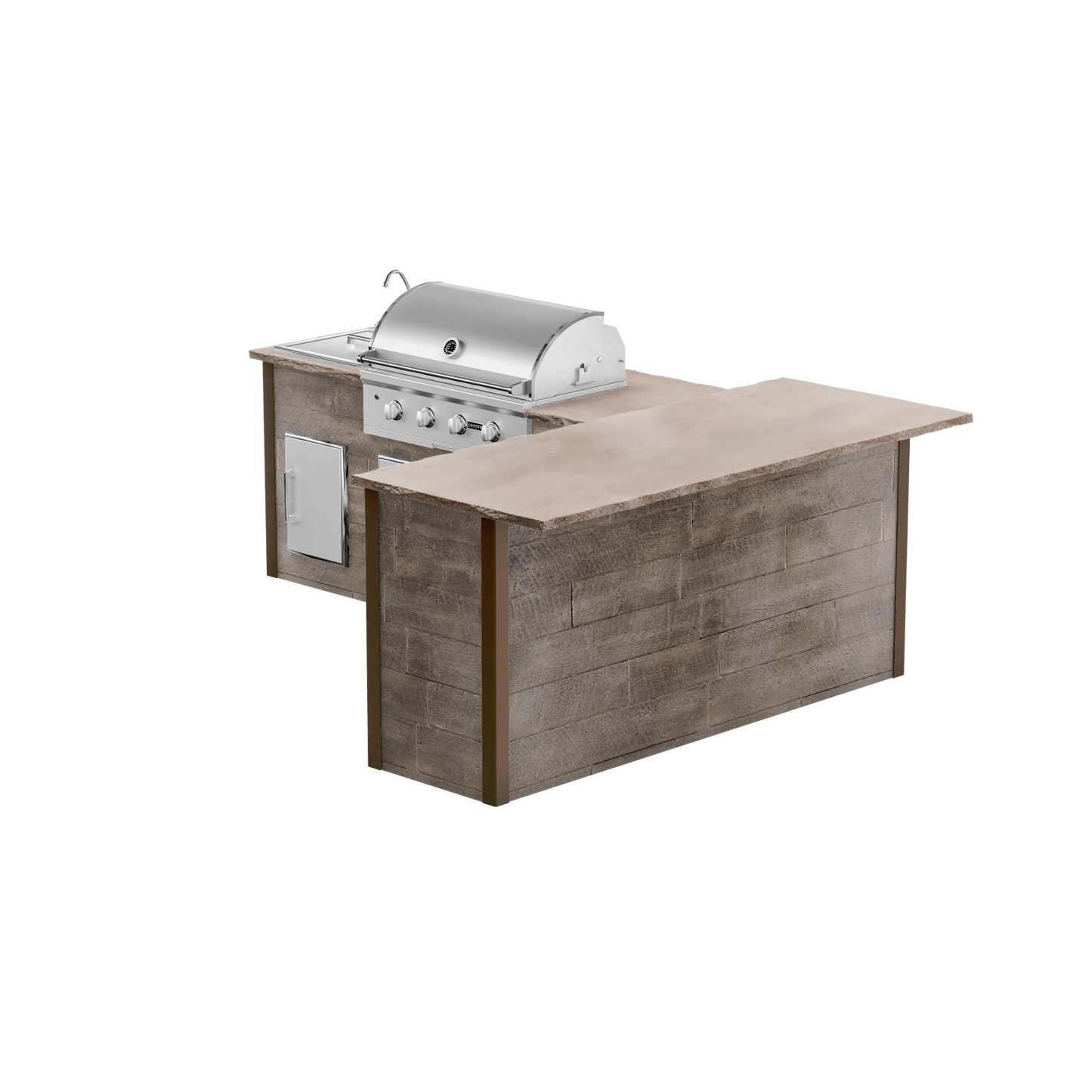 Weathered Wood Brown, Right