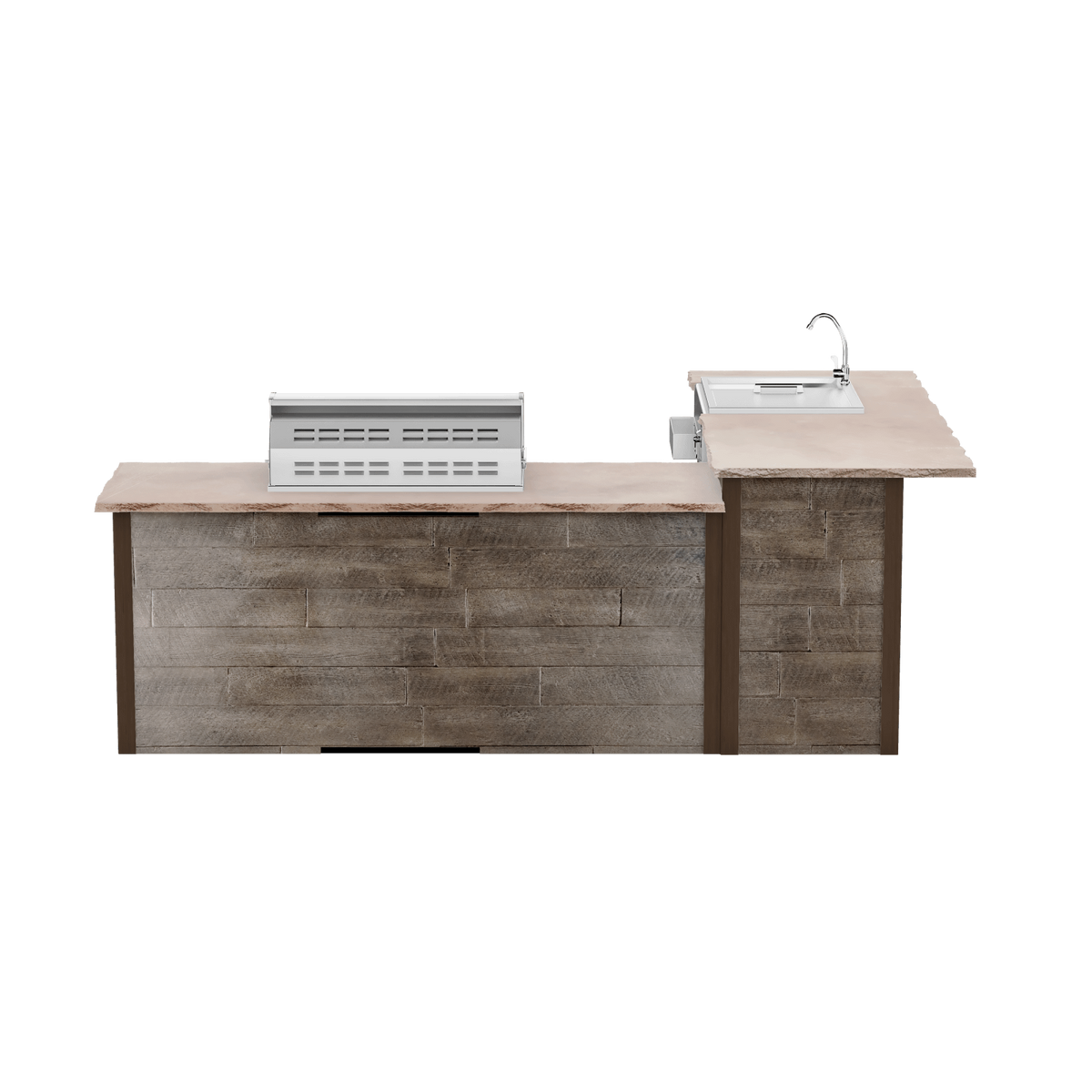 Weathered Wood Brown, Left