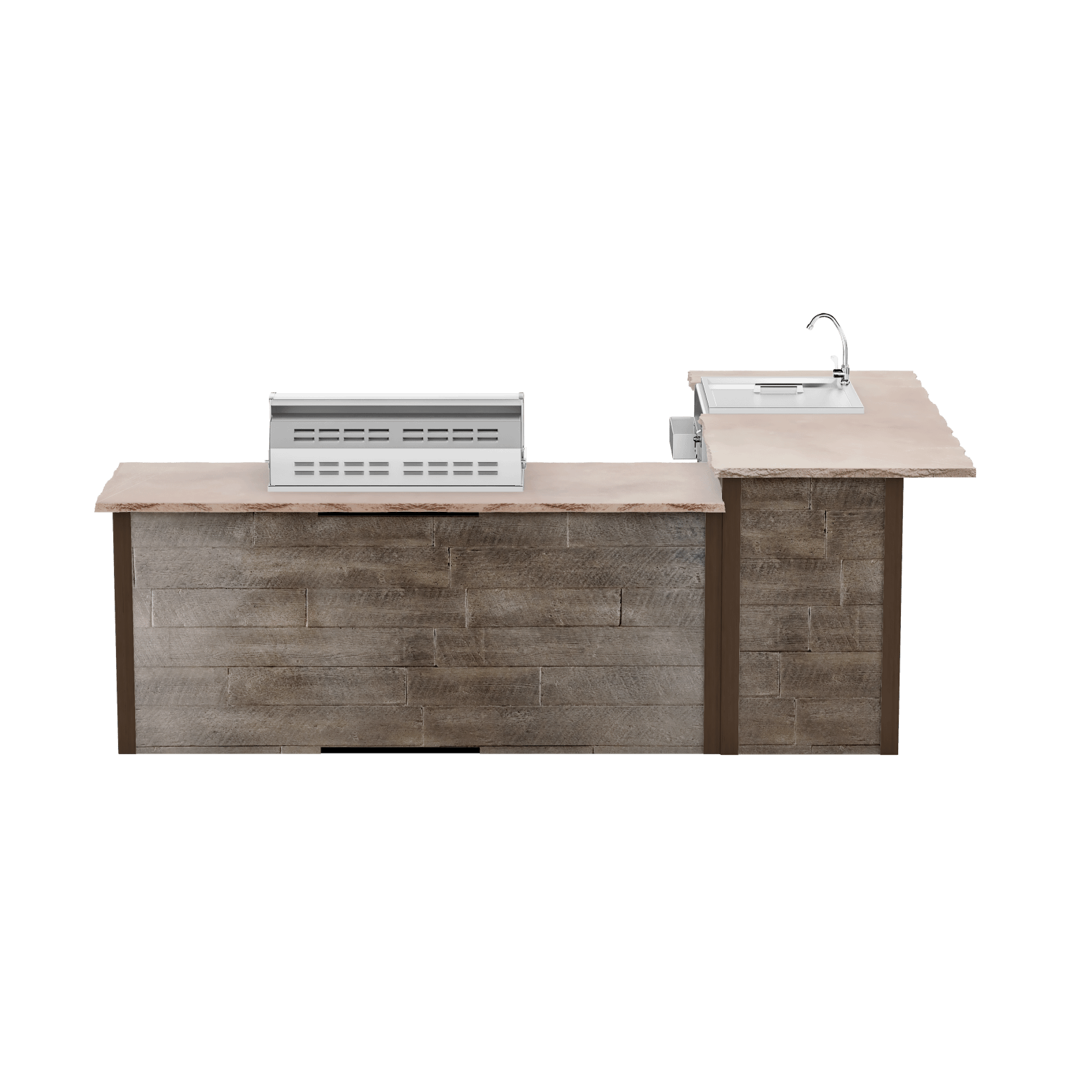Weathered Wood Brown, Left