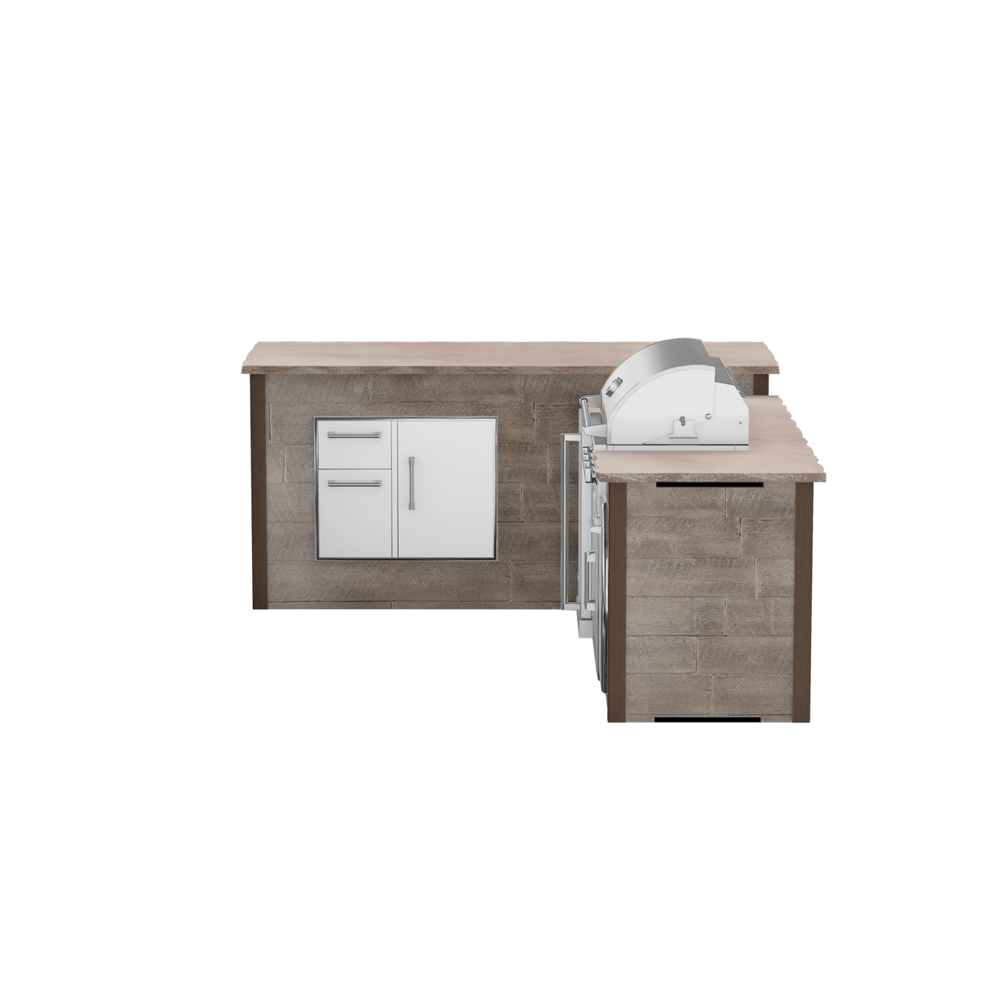 Weathered Wood Brown, Left