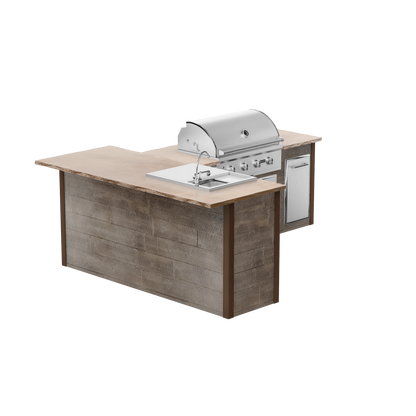 Weathered Wood Brown, Left
