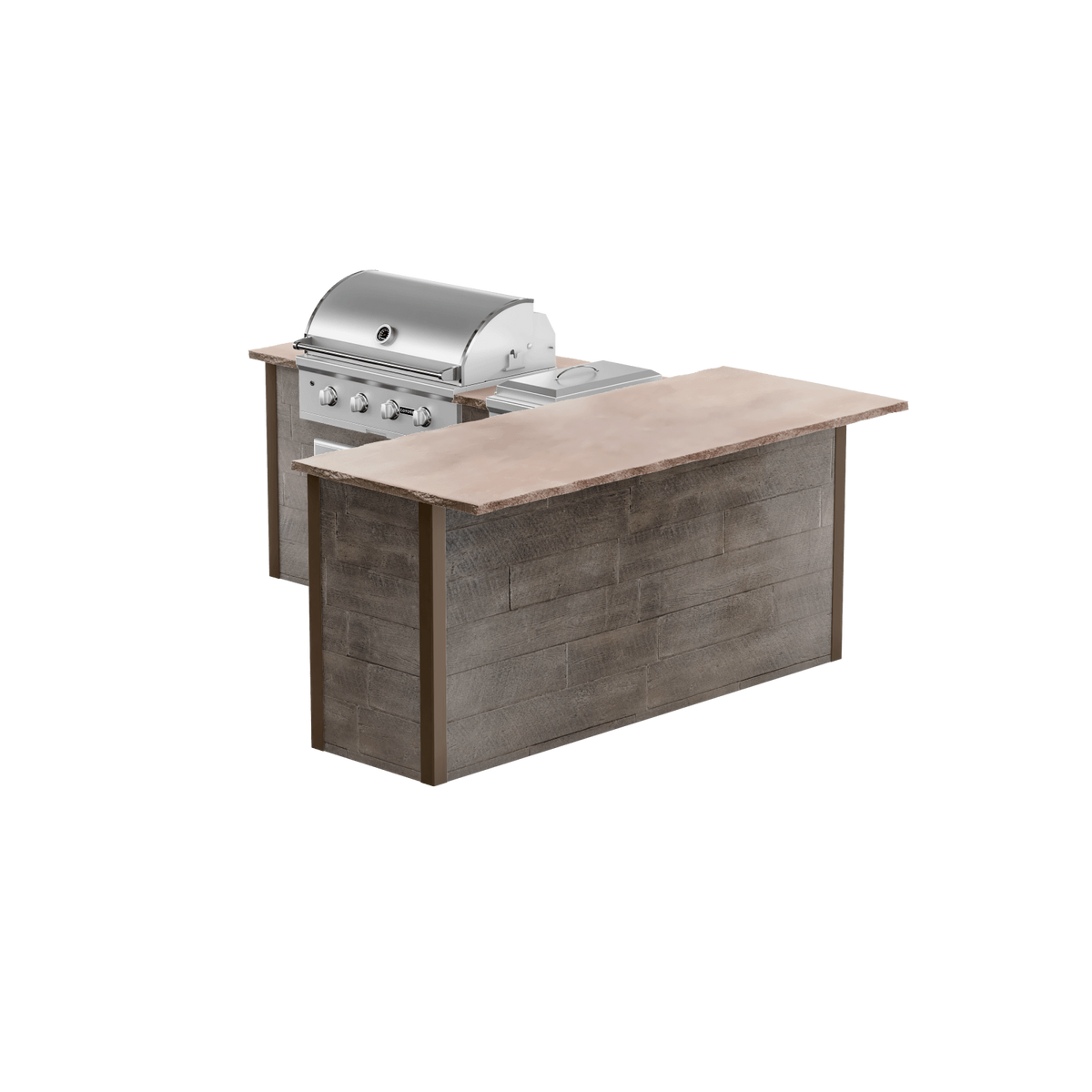 Weathered Wood Brown, Right