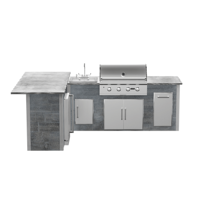 Weathered Wood Gray, Left