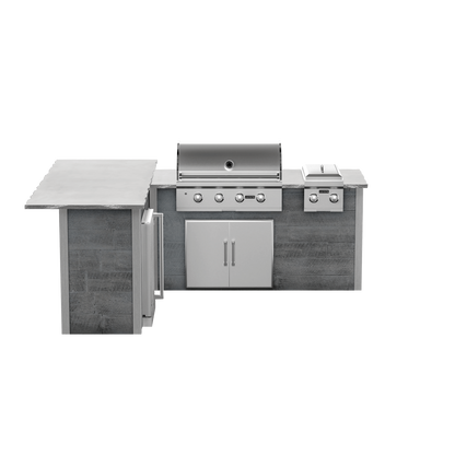 Weathered Wood Gray, Left