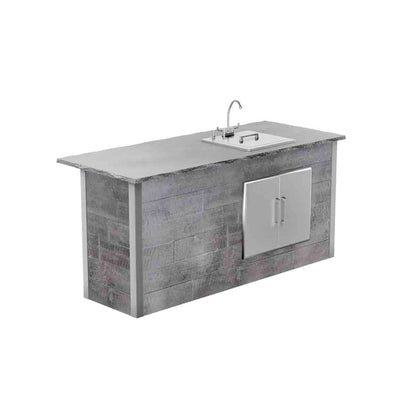7' Sink Bar - RTA Outdoor Living // BetterPatio.com