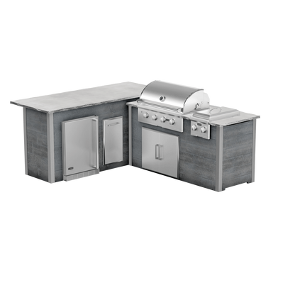 Weathered Wood Gray, Left