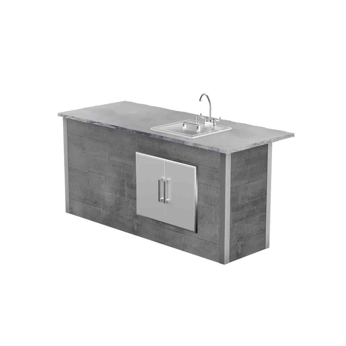 7' Sink Bar - RTA Outdoor Living // BetterPatio.com