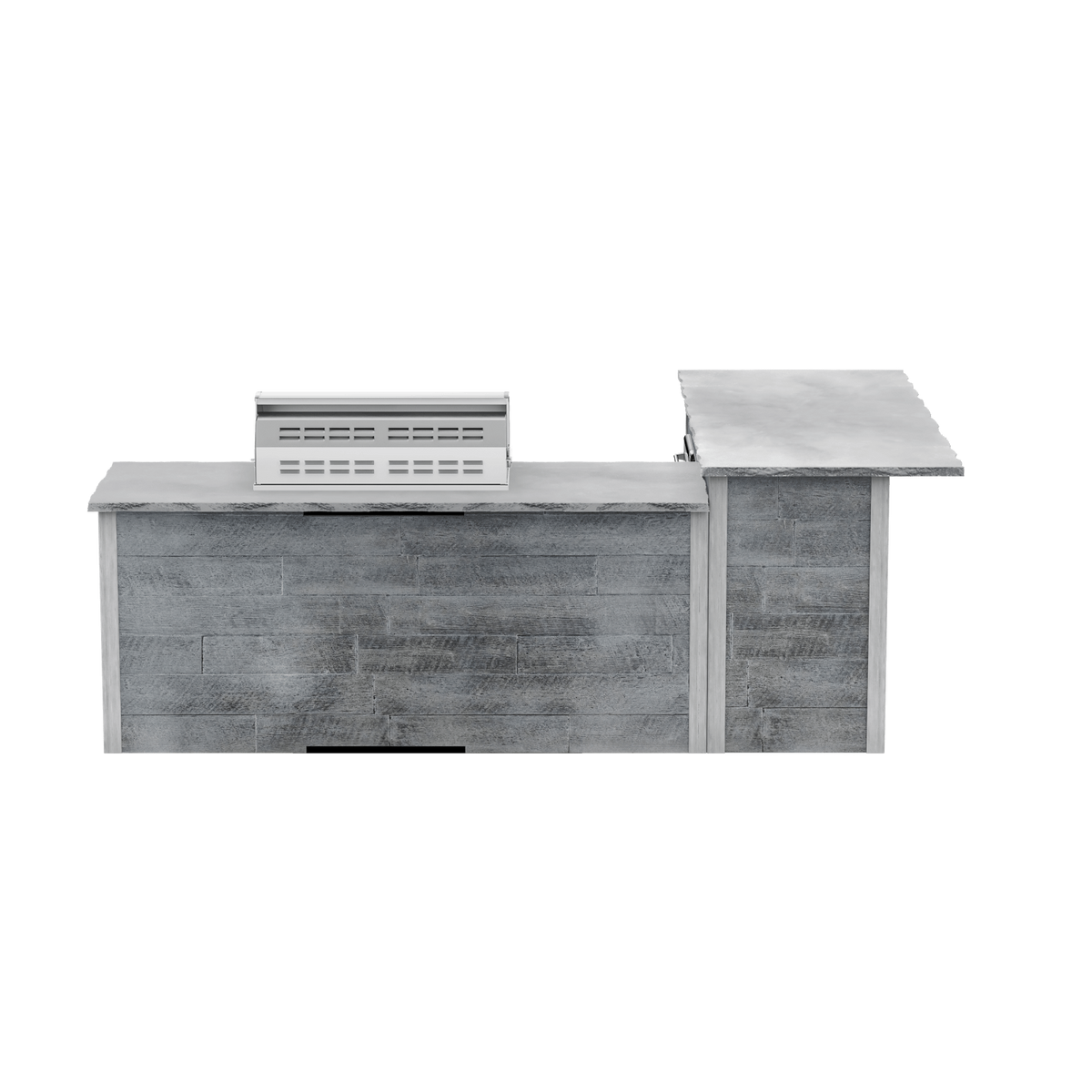 Weathered Wood Gray, Left