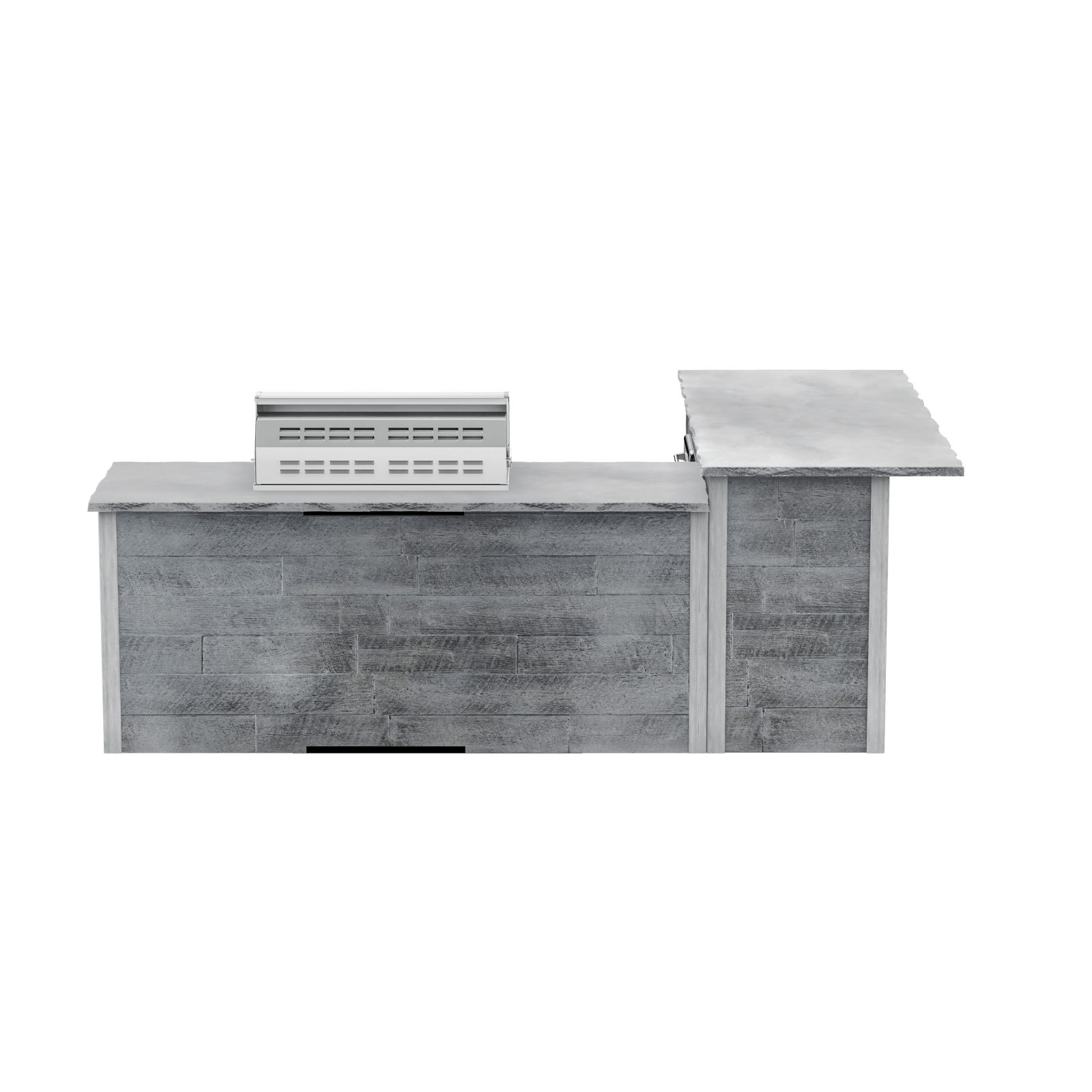 Weathered Wood Gray, Left