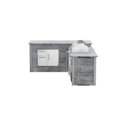 Weathered Wood Gray, Left