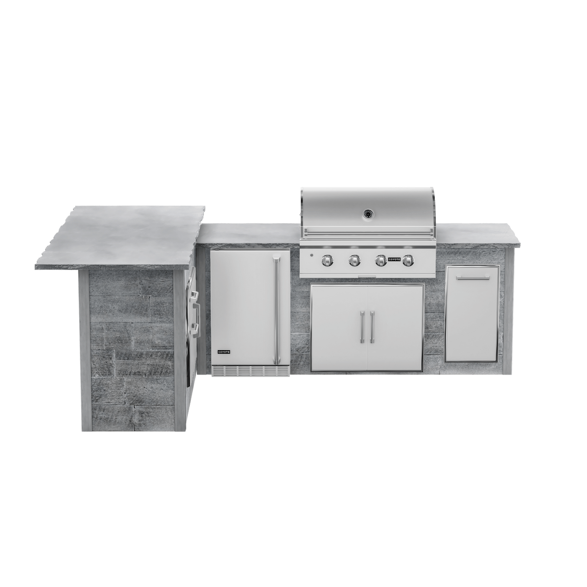 Weathered Wood Gray, Left