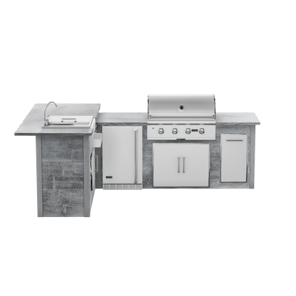 Weathered Wood Gray, Left
