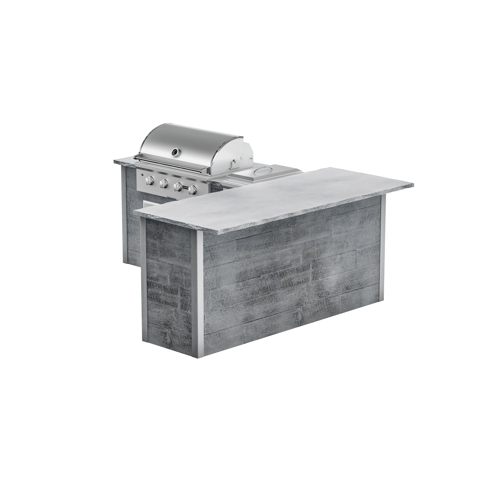 Weathered Wood Gray, Right