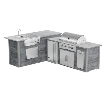 Weathered Wood Gray, Left