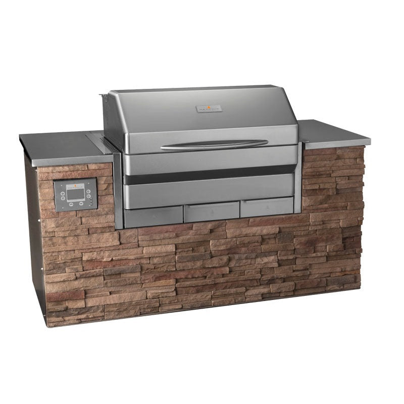 Memphis Grills Elite Wood Pellet Convection Grill with WiFi, Built In - VGB0002S - BetterPatio.com
