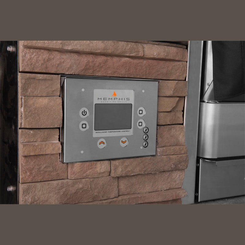 Memphis Grills Elite Wood Pellet Convection Grill with WiFi, Built In - VGB0002S - BetterPatio.com