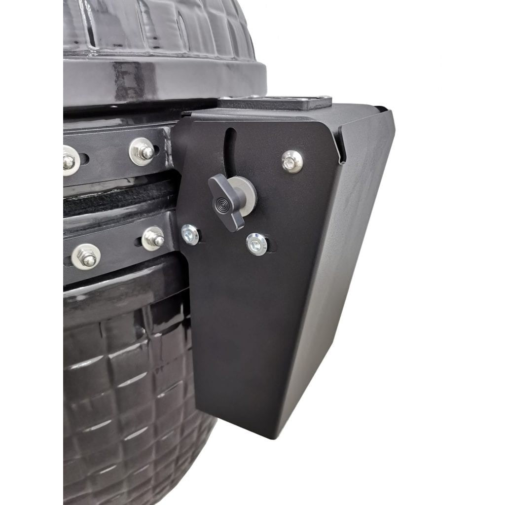 Vision Grills Elite Series XR402 Deluxe Kamado Black - AP1-T10 - BetterPatio.com