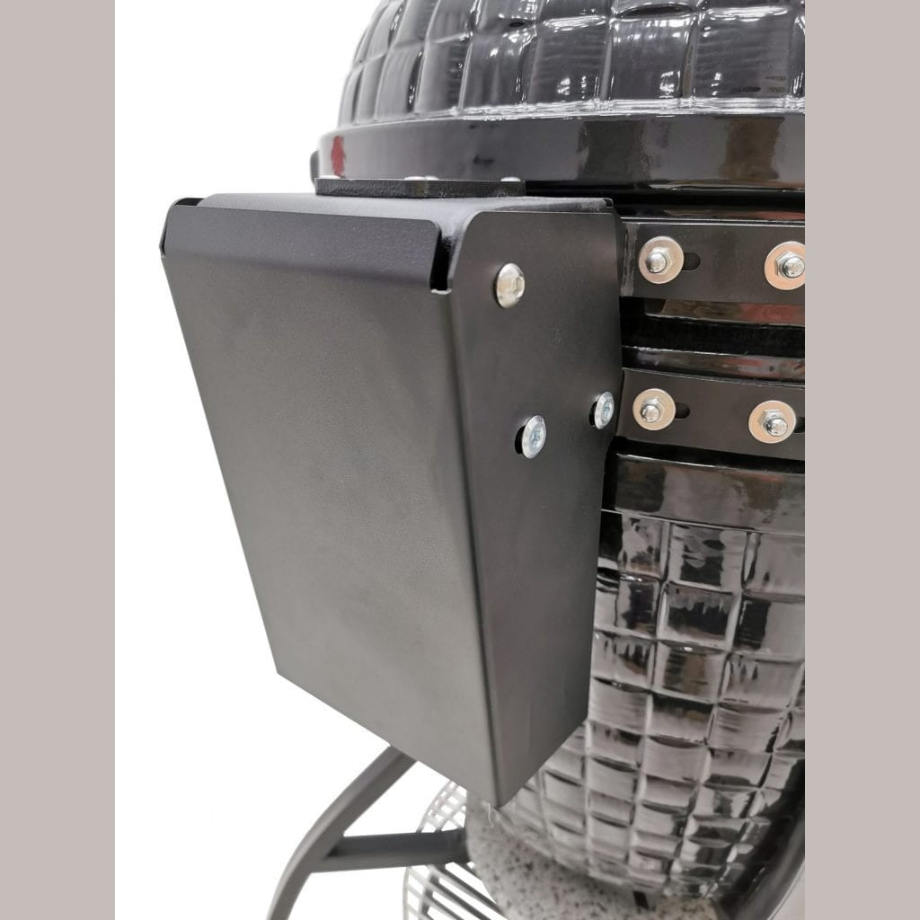 Vision Grills Elite Series XR402 Deluxe Kamado Black - AP1-T10 - BetterPatio.com