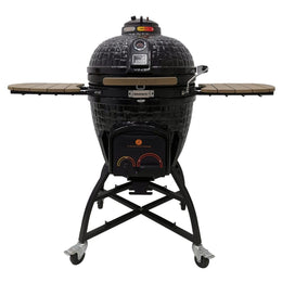 Vision Grills Elite Series XR402 Deluxe Kamado Black - AP1-T10