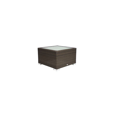 Source Furniture Lucaya Square Coffee Table, Espresso - BetterPatio.com