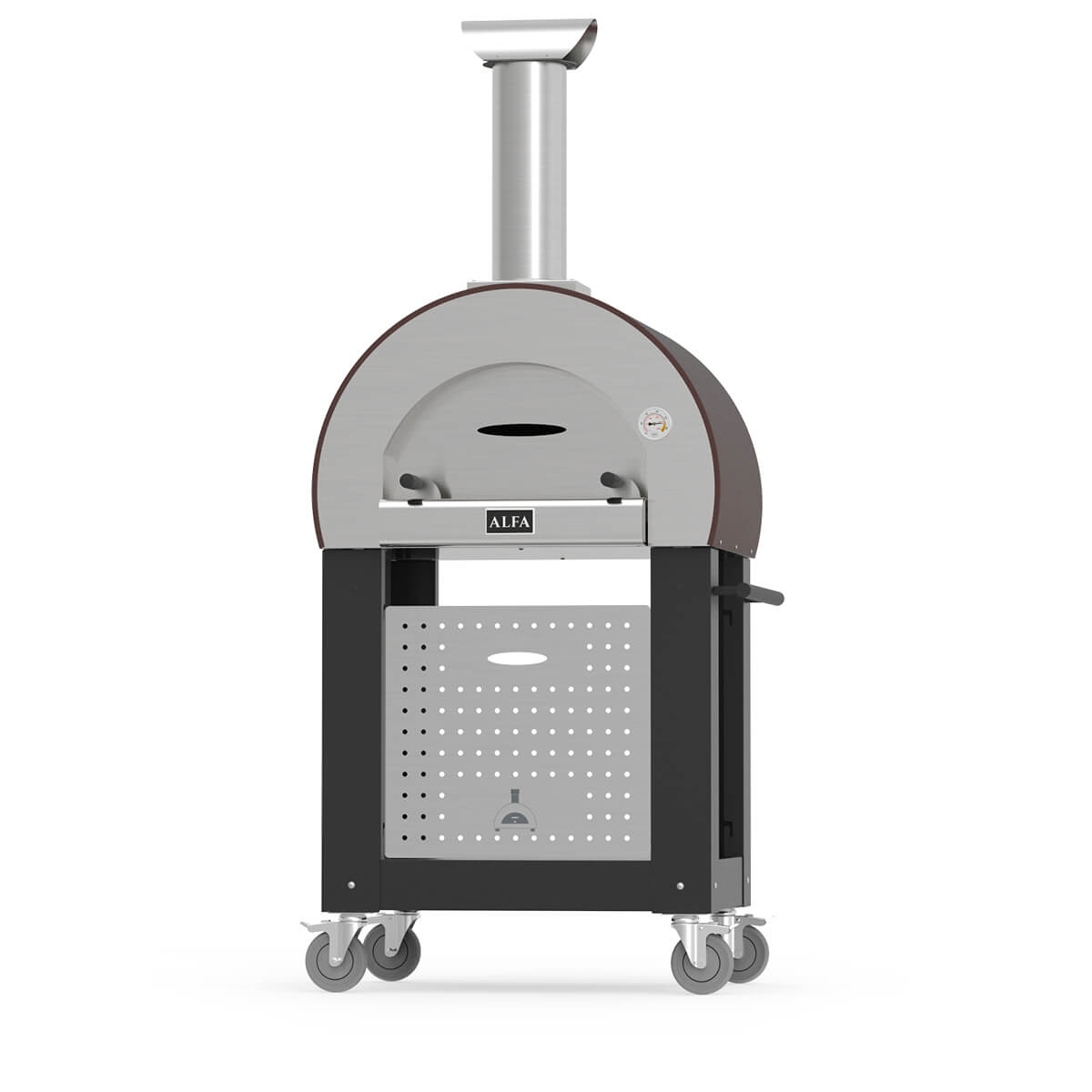 Alfa Pizza OvensAlfa 5 Minuti Pizza Oven FX5MIN-LRAM-T+BF-5MINUTI-NER- BetterPatio.com