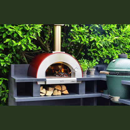 Alfa Pizza OvensAlfa 5 Minuti Pizza Oven FX5MIN-LRAM-T+BF-5MINUTI-NER- BetterPatio.com