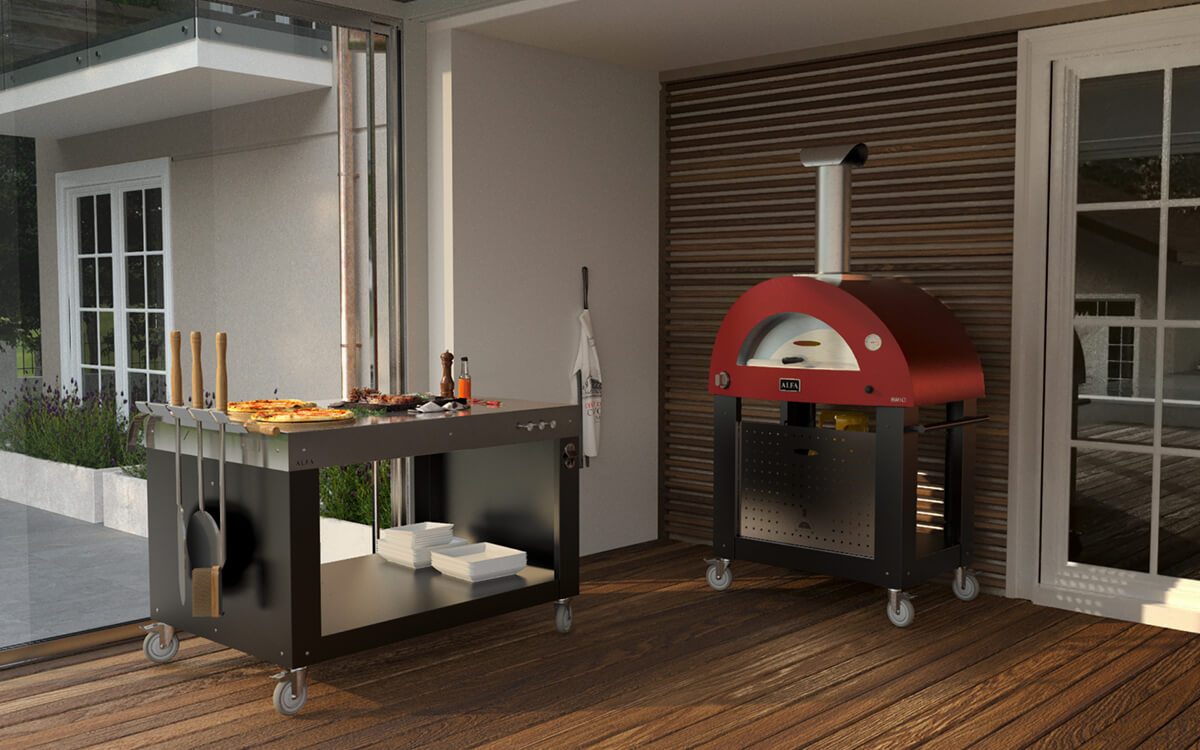 Alfa Pizza OvensAlfa Brio Pizza Oven FXBRIO-GROA-U+BF-BRIO-NER- BetterPatio.com