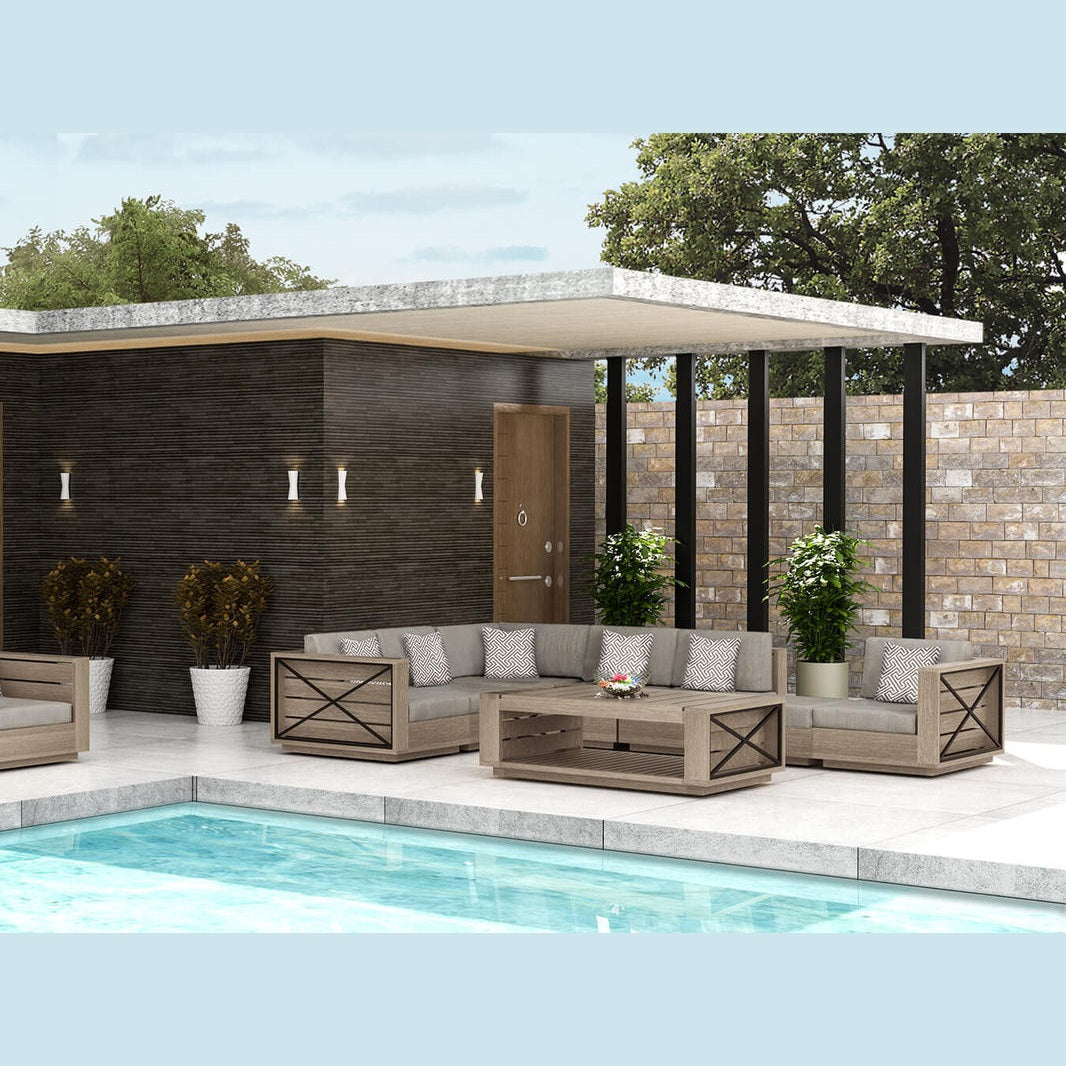 Douglas Nance Algarve Deep Seating Middle Seat DN2514 - BetterPatio.com
