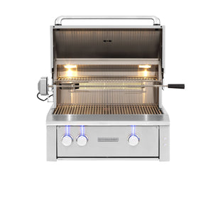 Summerset Alturi 30 inch Built-in Liquid Propane Grill with Stainless Steel 304 Stainless Steel Main Burners & Rotisserie Back Burner ALT30-LP - BetterPatio.com