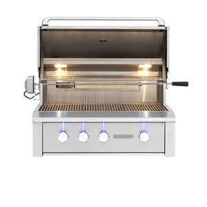 Summerset Alturi 36 inch Built-in Liquid Propane Grill with Stainless Steel 304 Stainless Steel Main Burners & Rotisserie Back Burner ALT36-LP - BetterPatio.com