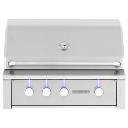 Summerset Alturi 36 inch Built-in Grill with Stainless Steel 304 Stainless Steel Main Burners & Rotisserie Back Burner ALT36T