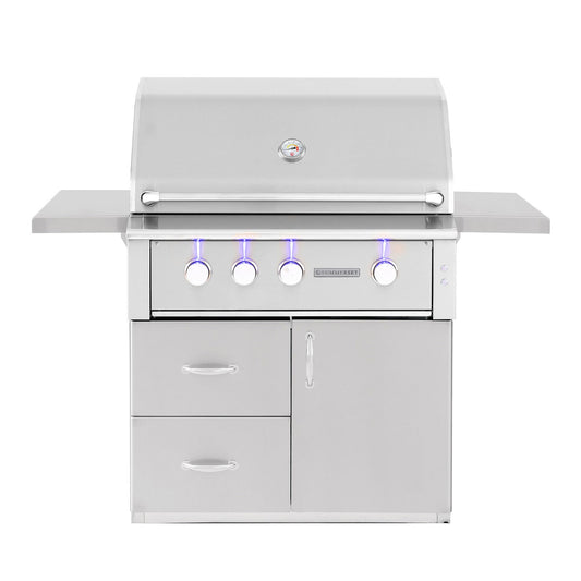 Summerset Alturi 36 Inch Freestanding Grill CART-ALT36 - BetterPatio.com