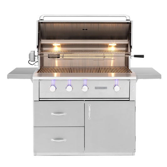 Summerset Alturi 42 Inch Freestanding Grill CART-ALT42 - BetterPatio.com