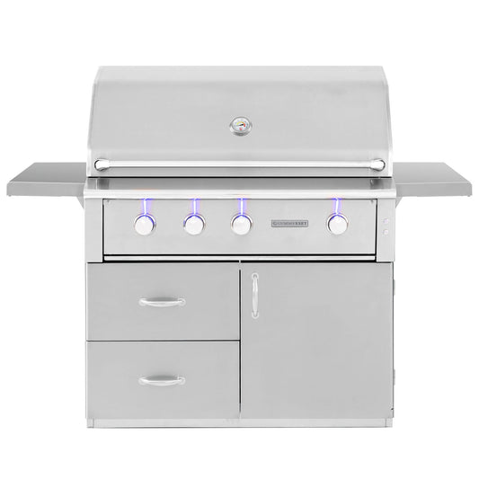 Summerset Alturi 42 Inch Freestanding Grill CART-ALT42 - BetterPatio.com