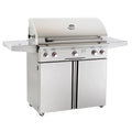 American Outdoor Grill 36" T Series Grill on Cart Liquid Propane without Backburner and Sideburner 36PCT-00SP