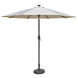 Blue Wave Mirage Fiesta 9ft Octagonal Market Umbrella with Olefin Canopy