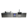 Mont Alpi 805 Island with a Kegerator and a Beverage Center