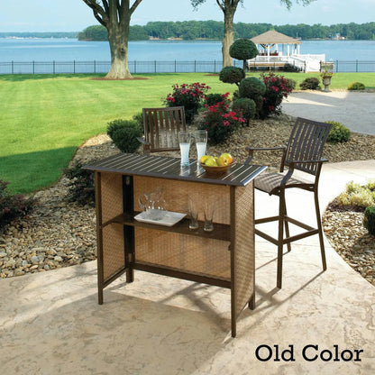 Panama Jack Island Breeze 3 Piece Slatted Bar Set PJO-1001-ESP-3PSB - BetterPatio.com