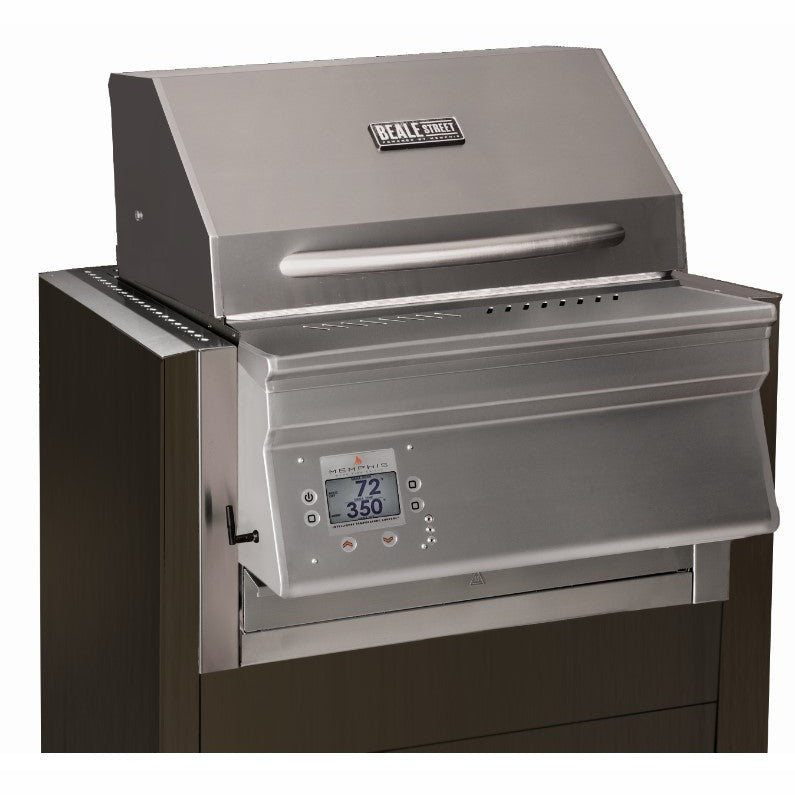 Memphis Grills Beale Street 32 Inch Built in Pellet Grill with WiFi, Convection - BGBS26 - BetterPatio.com