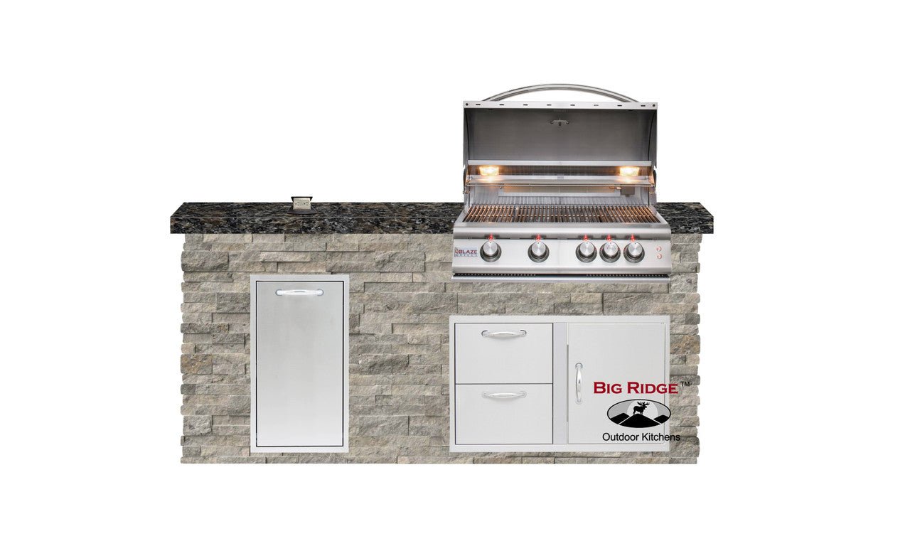 Big Ridge Outdoor KitchensBig Ridge Outdoor Kitchens Blaze Quick Ship 72