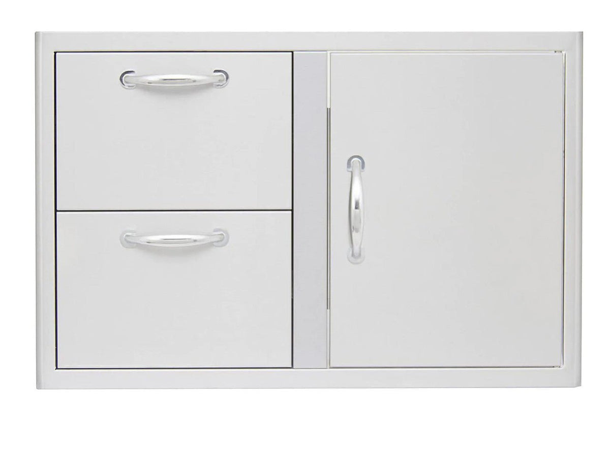 8 Foot Quick Ship Outdoor Kitchen with Blaze Grill, Griddle // BetterPatio.com