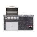 Blaze Quick Ship 72" Premium Finished Outdoor Kitchen PKG 5