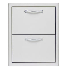 Blaze 16 Inch Double Access Drawer BLZ-DRW2-R