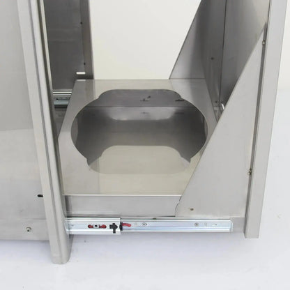 BlazeBlaze 18-Inch Roll Out Trash Bin BLZ-TRLP-DRW BLZ-TRLP-DRW- BetterPatio.com